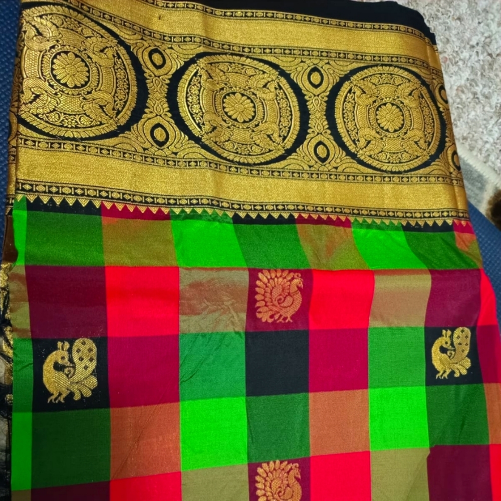 Beautiful brand new silk saree with blouse